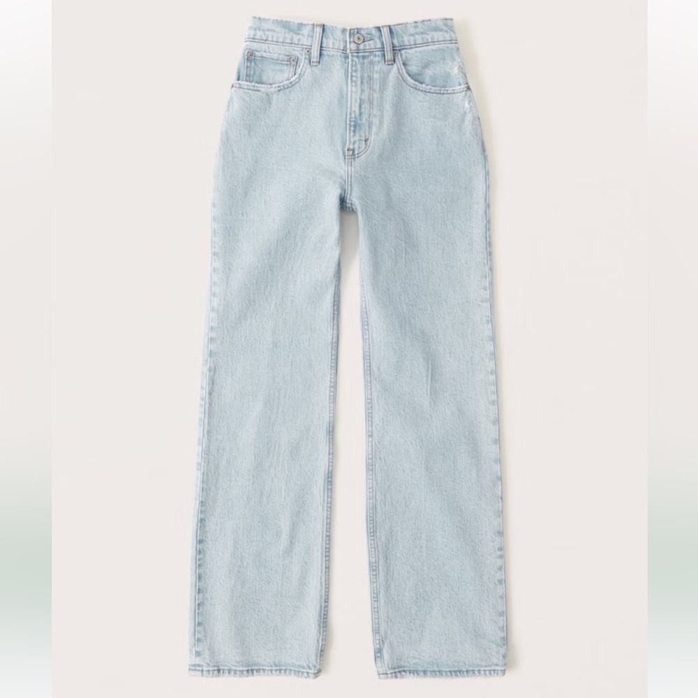 A&F High Rise ‘90s Relaxed Jean Curve Love